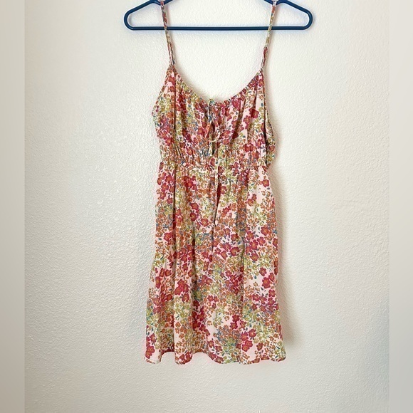 Roxy Floral Dress Women’s M Sleeveless Mini Sundress - Picture 1 of 7